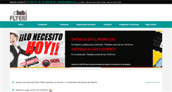 Desktop Screenshot of clubflyer.es